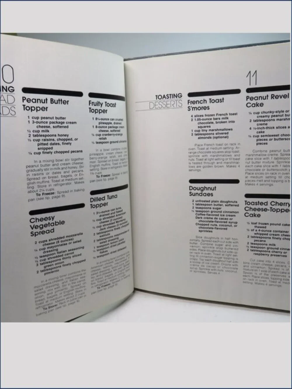 Better Homes and Gardens Toaster Oven Cookbook 1982